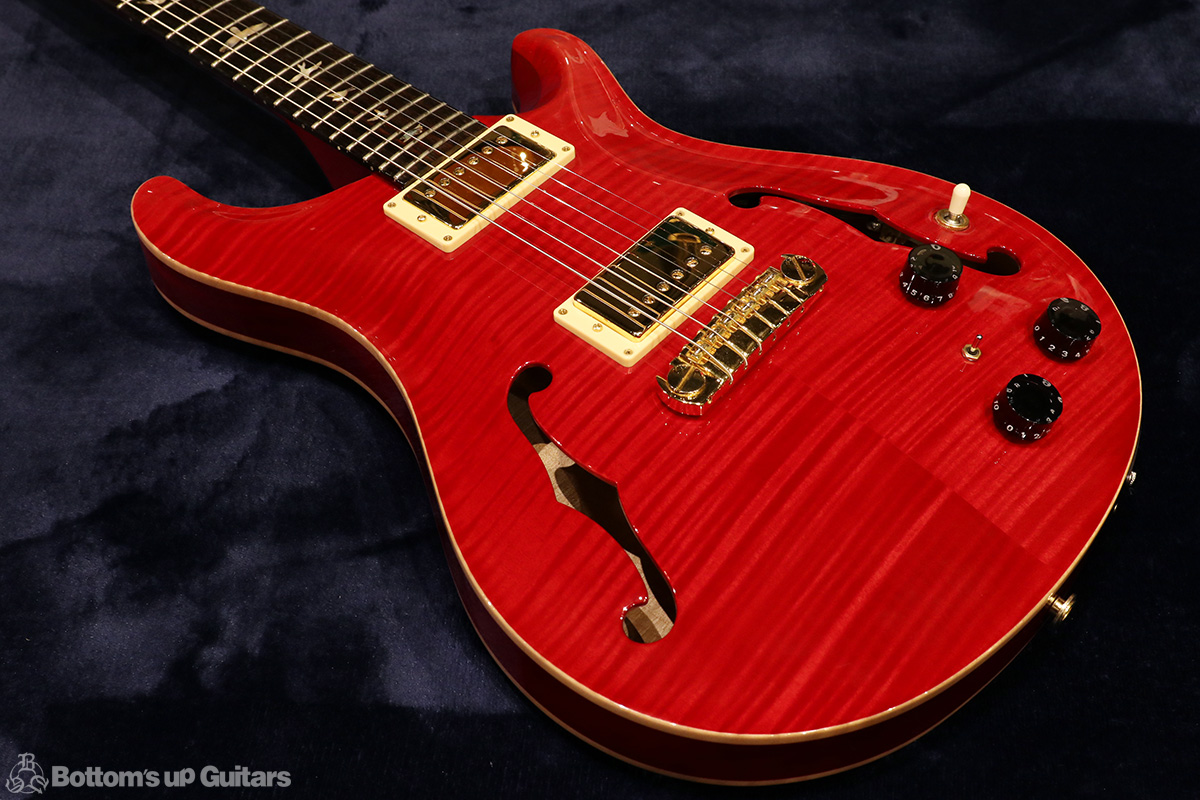 Paul Reed Smith 2002 Hollowbody II with Piezo 【NAMMショウモデル!!】- Ruby Finish-