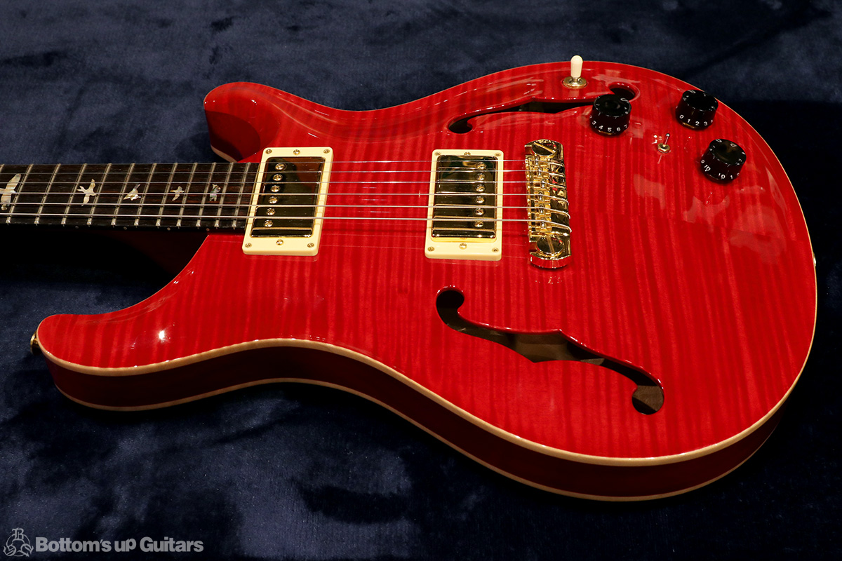 Paul Reed Smith 2002 Hollowbody II with Piezo 【NAMMショウモデル!!】- Ruby Finish-