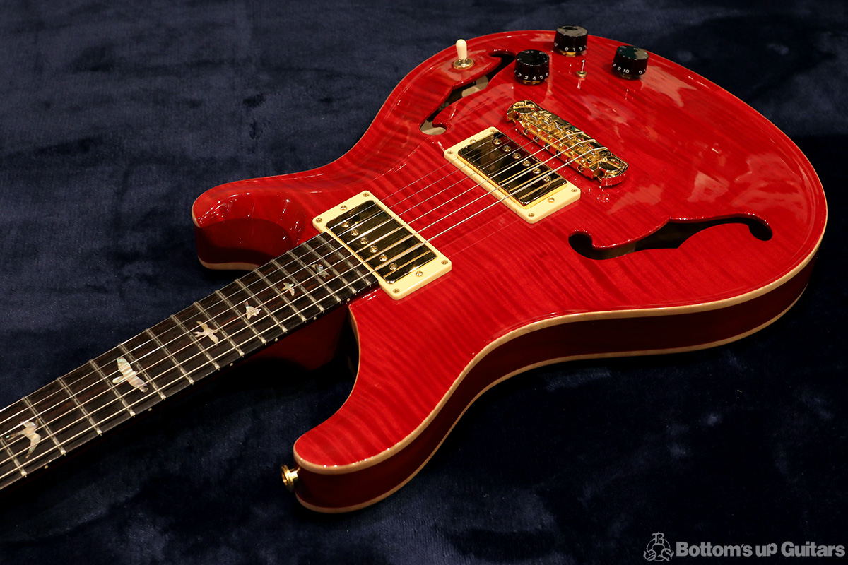 Paul Reed Smith 2002 Hollowbody II with Piezo 【NAMMショウモデル!!】- Ruby Finish-