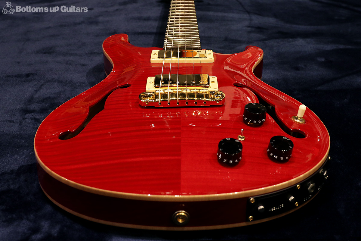 Paul Reed Smith 2002 Hollowbody II with Piezo 【NAMMショウモデル!!】- Ruby Finish-