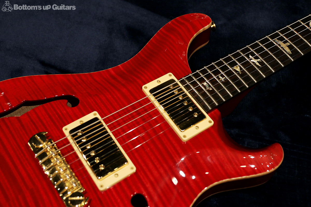 Paul Reed Smith 2002 Hollowbody II with Piezo 【NAMMショウモデル!!】- Ruby Finish-