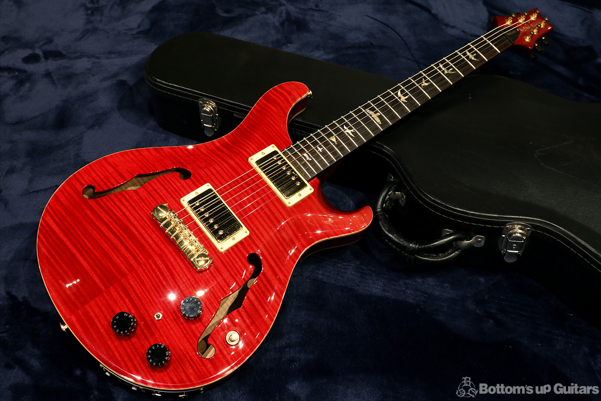 Paul Reed Smith 2002 Hollowbody II with Piezo 【NAMMショウモデル!!】- Ruby Finish-