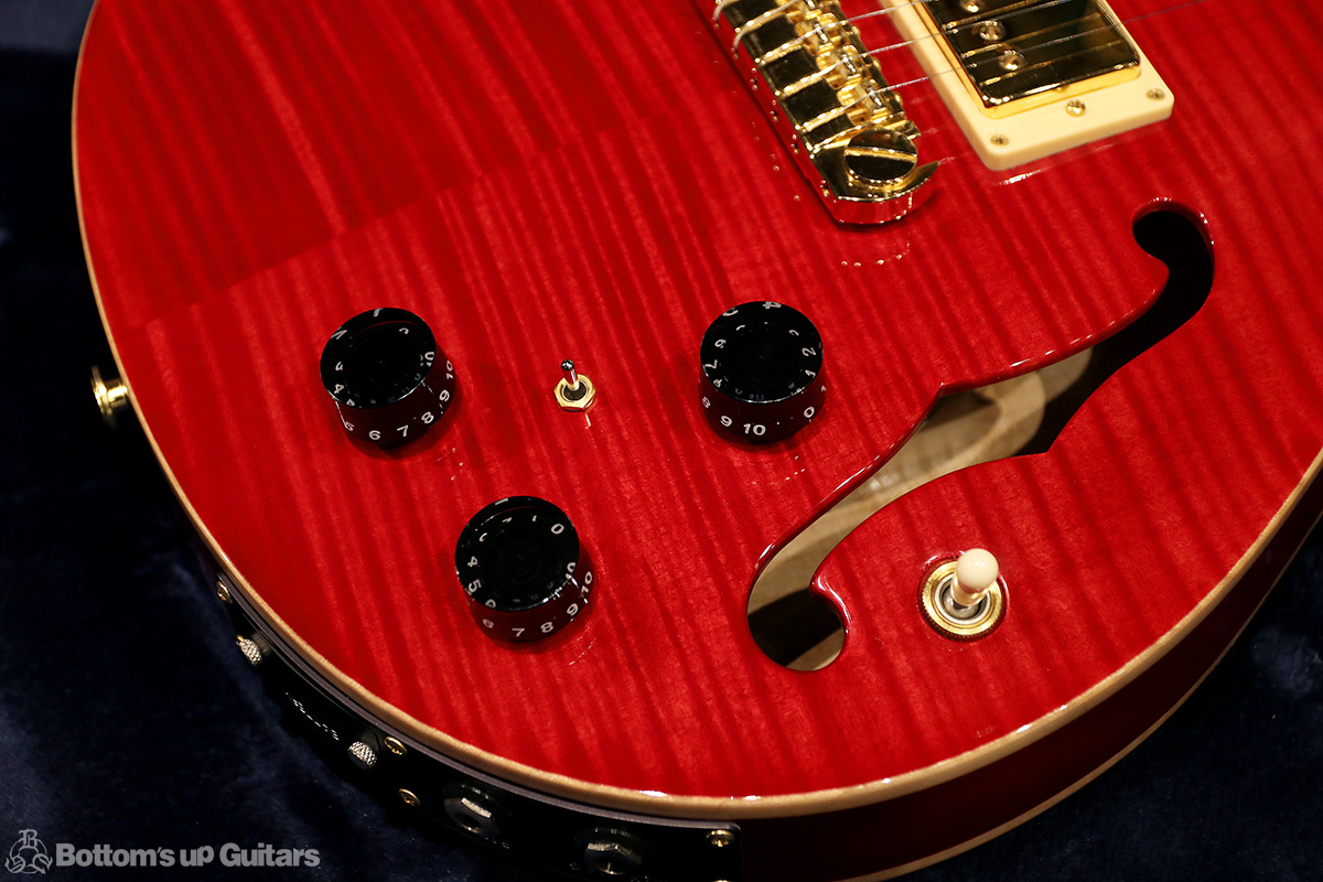 Paul Reed Smith 2002 Hollowbody II with Piezo 【NAMMショウモデル!!】- Ruby Finish-