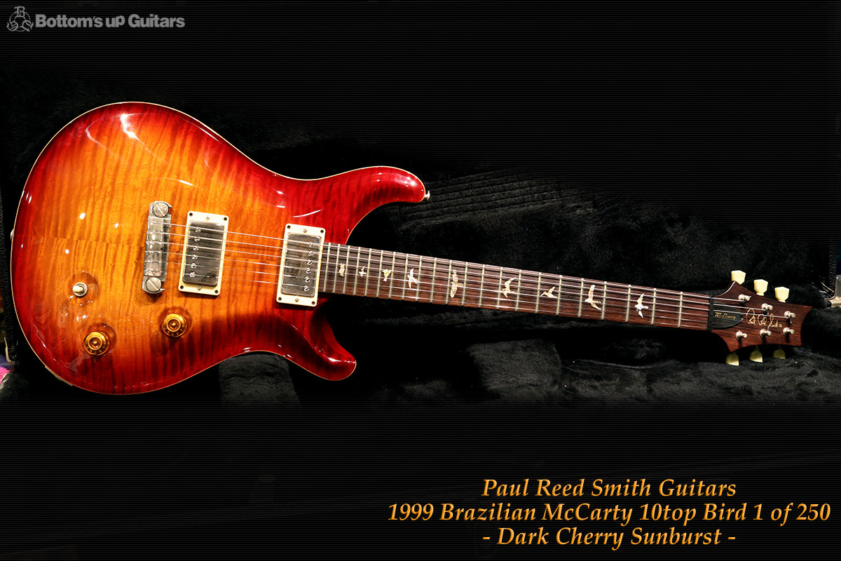 Paul Reed Smith PRS BUG 1999 BRW McCarty 10top Bird 7x/250 【国内未入荷品!ハカランダネックマッカーティ】 PS プライベートストック Private Stock ハカランダ Brazilian Rosewood BRW BZF ドラゴン Dragon 限定 USA Modern Eagle ME モダンイーグル