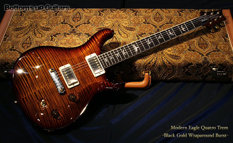 Modern Eagle Quatro -Black Gold Wraparound Burst- 2012 Experience PRS現地選定品