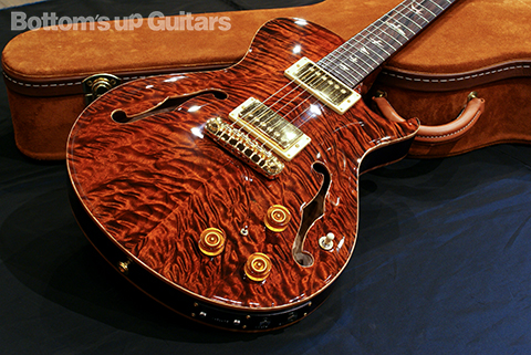 PRS Private Stock #1136 Singlecut Hollowbody II with Piezo -Burnt Orange-