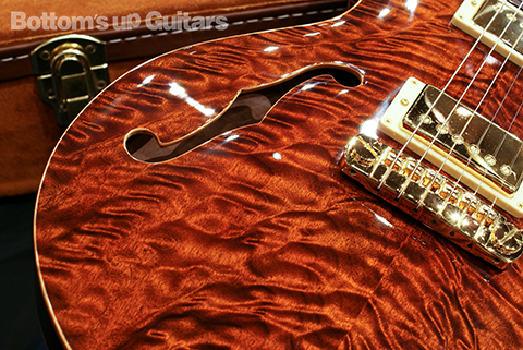 PRS Private Stock #1136 Singlecut Hollowbody II with Piezo -Burnt Orange-