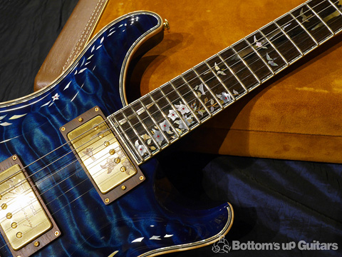 Paul Reed Smith PRS PS#1342 Private Stock 10th Anniversary Custom24 BRW neck BZF Aquamarine Burst ハカランダ Brazilian プライベートストック