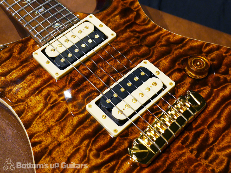 Paul Reed Smith PRS PS#1715 Private Stock Custom24 Stoptail BRW neck BZF Burnt Orange ハカランダ Brazilian ブラジリアン プライベートストック ME Modern Eagle モダンイーグル