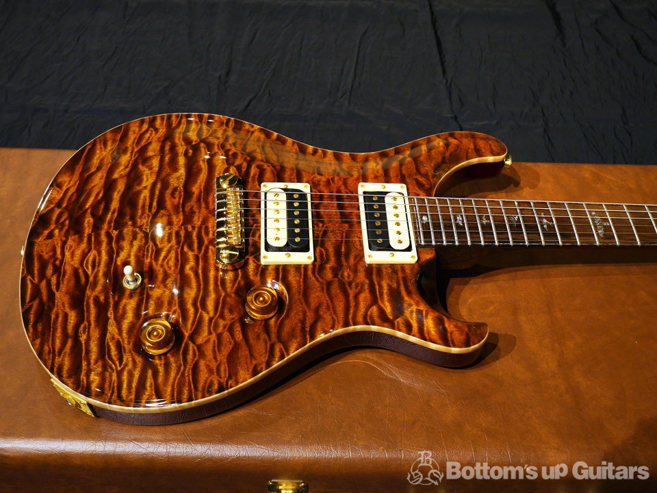 Paul Reed Smith PRS PS#1715 Private Stock Custom24 Stoptail BRW neck BZF Burnt Orange ハカランダ Brazilian ブラジリアン プライベートストック ME Modern Eagle モダンイーグル