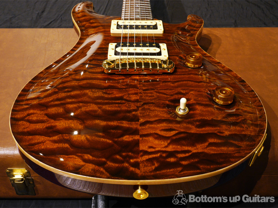 Paul Reed Smith PRS PS#1715 Private Stock Custom24 Stoptail BRW neck BZF Burnt Orange ハカランダ Brazilian ブラジリアン プライベートストック ME Modern Eagle モダンイーグル