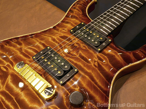 PRS Private Stock McCarty Quilt with Pinkheart Abalone purflings