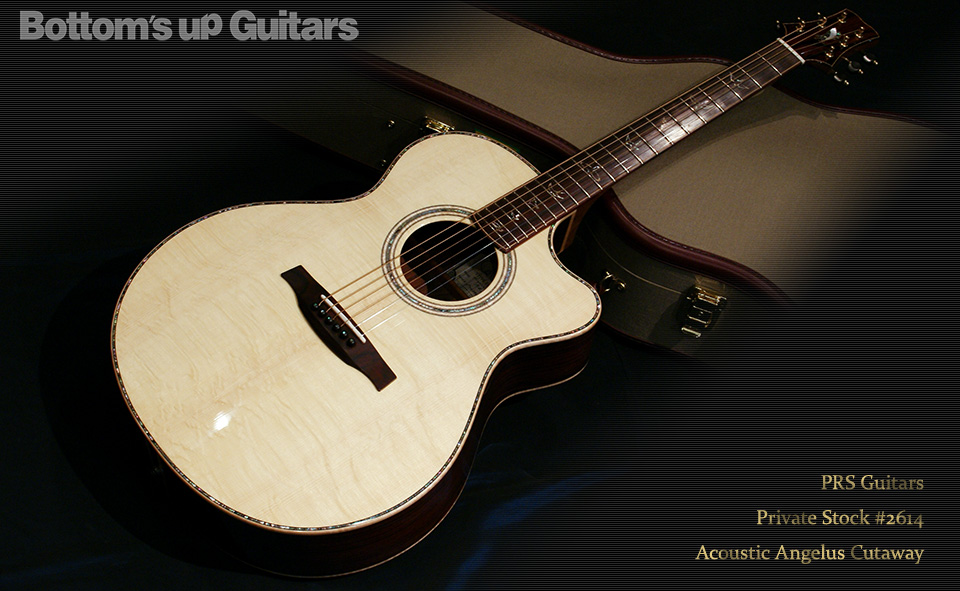 PRS Private Stock #2614 Acoustic Angelus Cutaway 【Bearclaw Spruce, Cocobolo Side & Back】