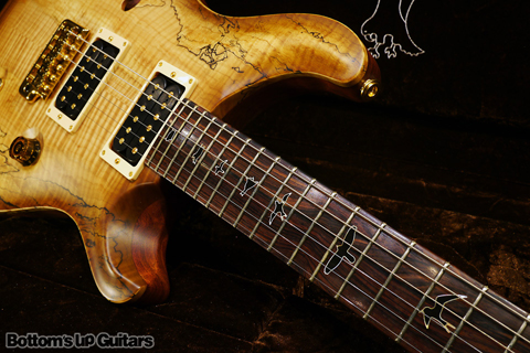 PRS Private Stock #27xx Custom24 semi-hollow with f-hole - Natural Smoked Burst -