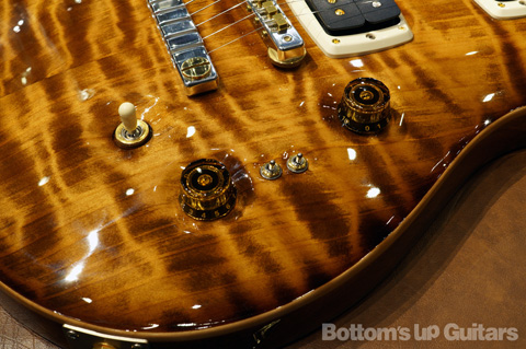 PRS PS Signature Limited Edition Semi-Hollow Curly Redwood Onepiece Quilt Maple Fiddleback Mahogany