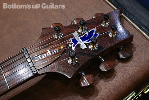 PRS Private Stock Studio Semi-Hollow - Steel Blue - Madagascar Rosewood Neck NAMM 2012