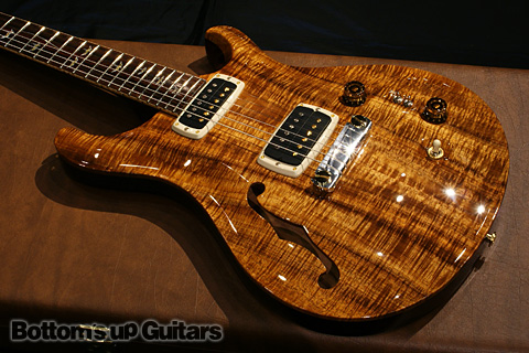 PRS PS#4102 Signature Semi-Hollow with f-Hole KOA Top - Natural - Special Built for the 2012 Experience PRS