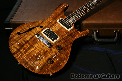 PRS PS#4102 Signature Semi-Hollow with f-Hole KOA Top - Natural - Special Built for the 2012 Experience PRS