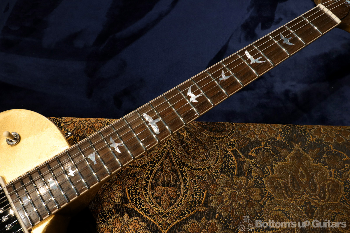 Paul Reed Smith(PRS) {BUG} PS#6563 24fret McCarty Singlecut - Gold Leaf - 『サンタナご本人同一仕様』1 of 3 Carlos Santana 金箔 総金箔 純金箔 ゴールドリーフ 24フレット プライベートストック