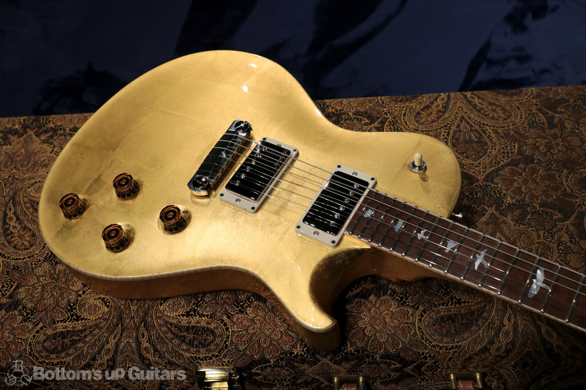 Paul Reed Smith(PRS) {BUG} PS#6563 24fret McCarty Singlecut - Gold Leaf - 『サンタナご本人同一仕様』1 of 3 Carlos Santana 金箔 総金箔 純金箔 ゴールドリーフ 24フレット プライベートストック