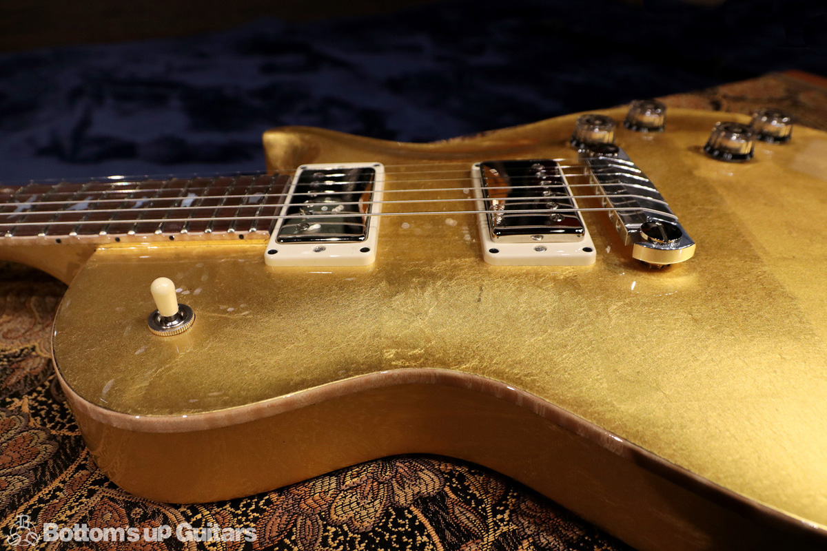 Paul Reed Smith(PRS) {BUG} PS#6564 24fret McCarty Singlecut - Gold Leaf - 『サンタナご本人同一仕様』1 of 3 Carlos Santana 金箔 総金箔 純金箔 ゴールドリーフ 24フレット プライベートストック