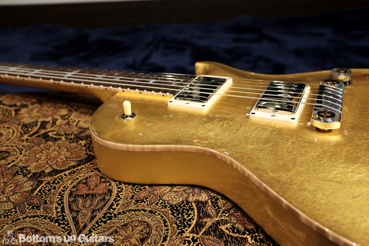 Paul Reed Smith(PRS) {BUG} PS#6564 24fret McCarty Singlecut - Gold Leaf - 『サンタナご本人同一仕様』1 of 3 Carlos Santana 金箔 総金箔 純金箔 ゴールドリーフ 24フレット プライベートストック