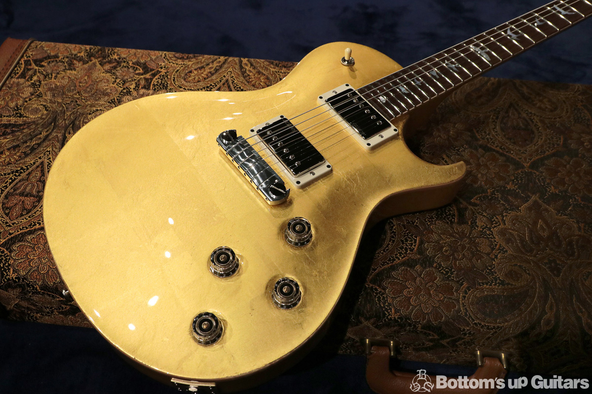 Paul Reed Smith(PRS) {BUG} PS#6564 24fret McCarty Singlecut - Gold Leaf - 『サンタナご本人同一仕様』1 of 3 Carlos Santana 金箔 総金箔 純金箔 ゴールドリーフ 24フレット プライベートストック