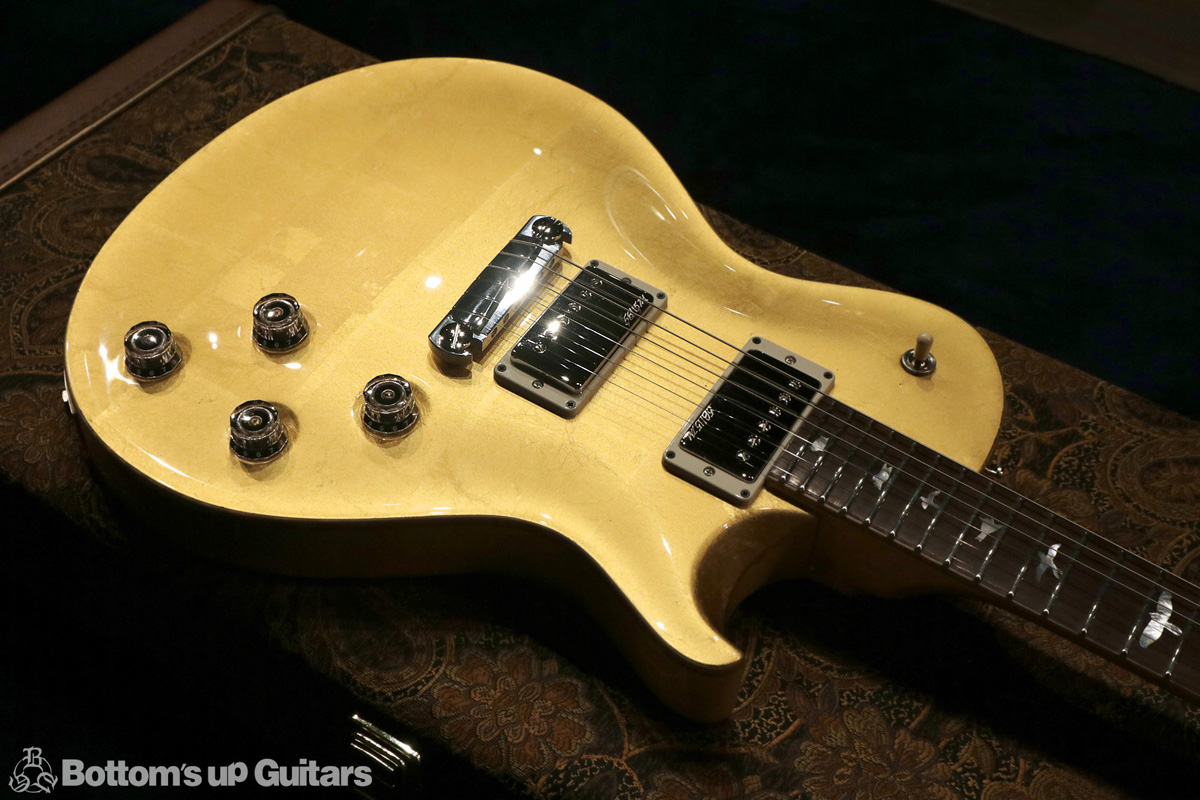 Paul Reed Smith(PRS) {BUG} PS#6564 24fret McCarty Singlecut - Gold Leaf - 『サンタナご本人同一仕様』1 of 3 Carlos Santana 金箔 総金箔 純金箔 ゴールドリーフ 24フレット プライベートストック