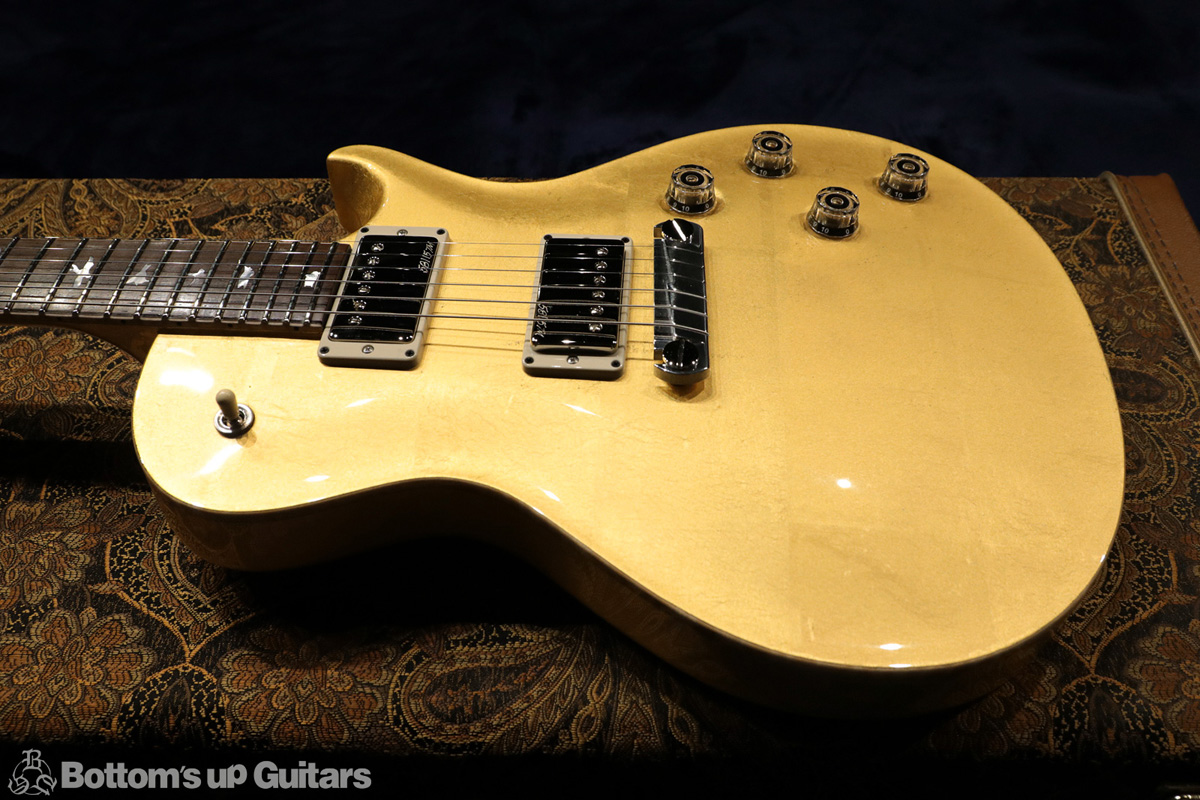 Paul Reed Smith(PRS) {BUG} PS#6564 24fret McCarty Singlecut - Gold Leaf - 『サンタナご本人同一仕様』1 of 3 Carlos Santana 金箔 総金箔 純金箔 ゴールドリーフ 24フレット プライベートストック