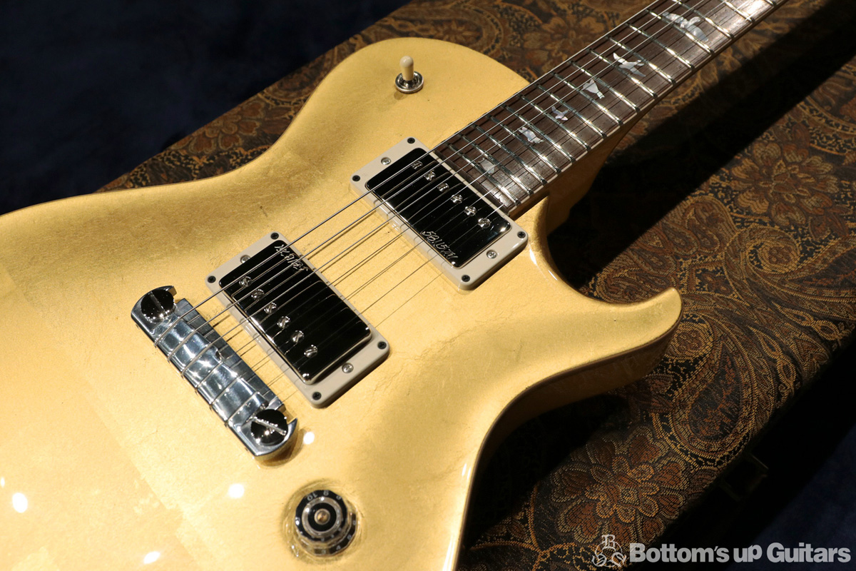 Paul Reed Smith(PRS) {BUG} PS#6564 24fret McCarty Singlecut - Gold Leaf - 『サンタナご本人同一仕様』1 of 3 Carlos Santana 金箔 総金箔 純金箔 ゴールドリーフ 24フレット プライベートストック