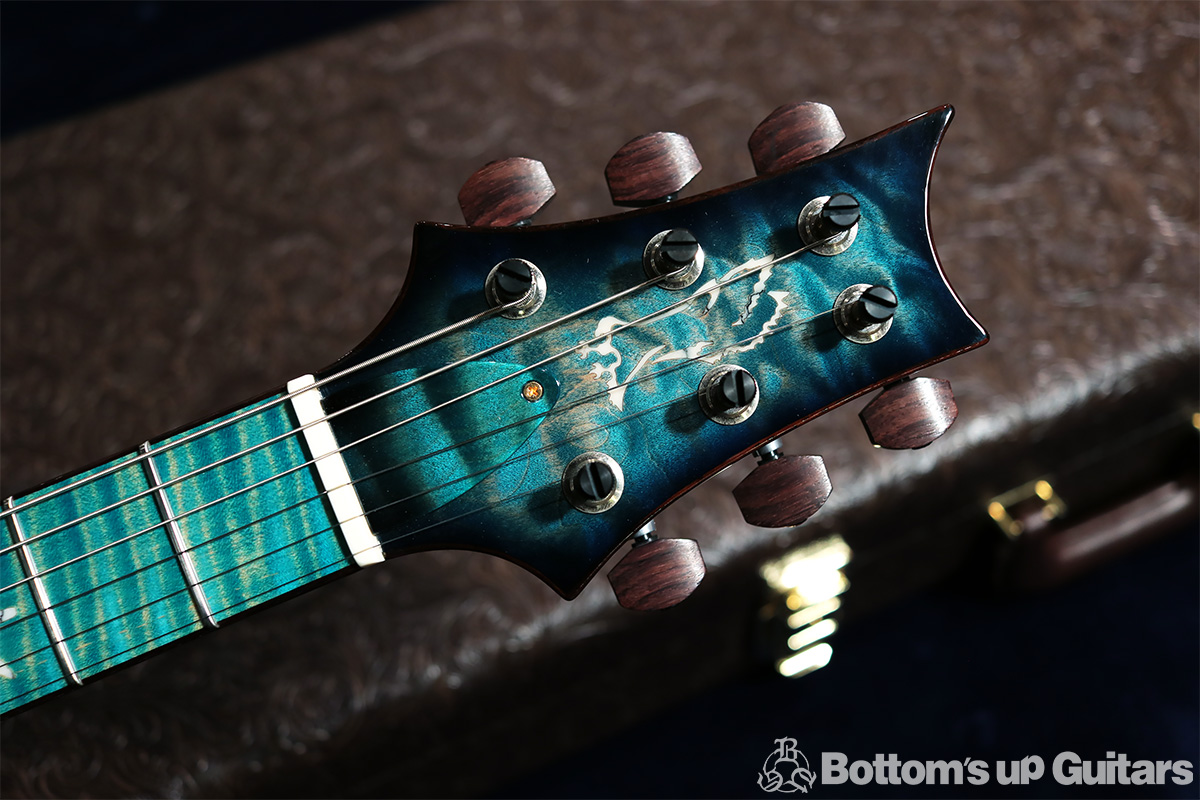 PRS PS76xx Singlecut McCarty 594 - Faded Turquoise Smoked Burst - プライベートストック マッカーティ594 シングルカット