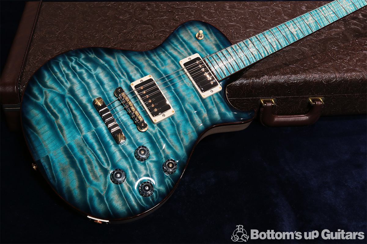 PRS PS76xx Singlecut McCarty 594 - Faded Turquoise Smoked Burst - プライベートストック マッカーティ594 シングルカット