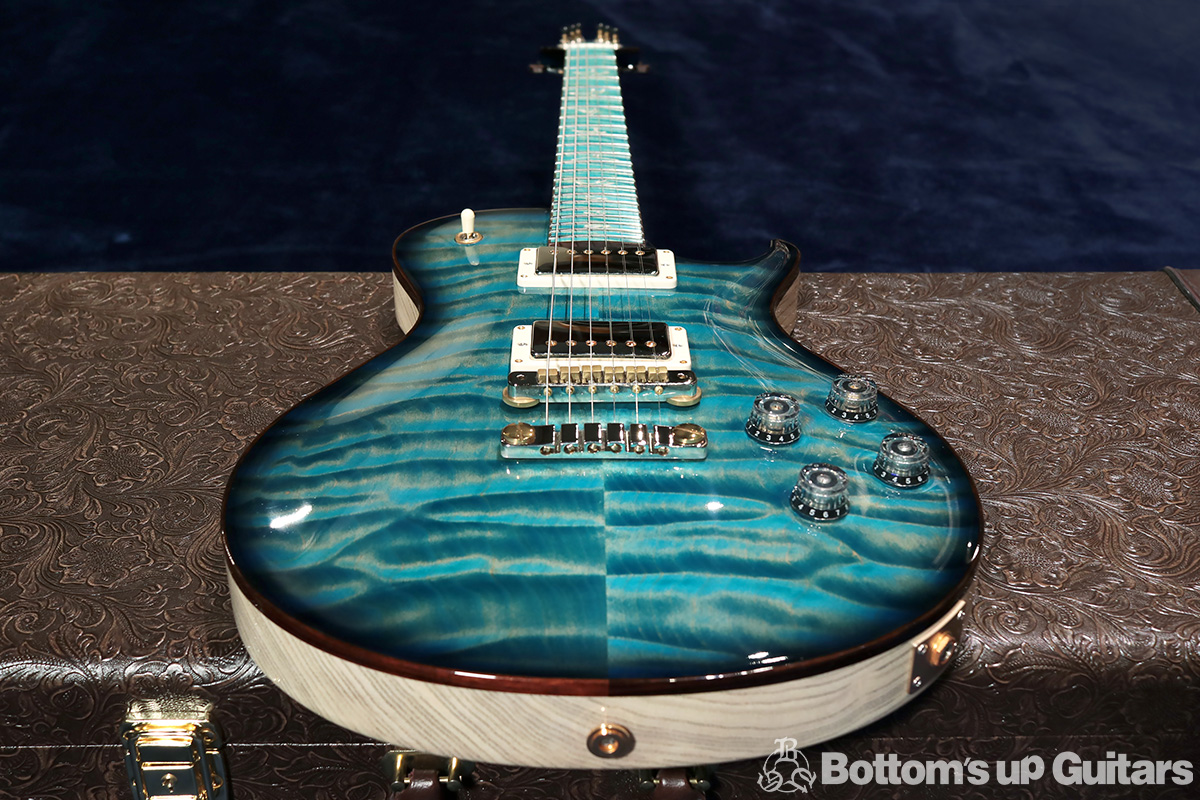 PRS PS76xx Singlecut McCarty 594 - Faded Turquoise Smoked Burst - プライベートストック マッカーティ594 シングルカット