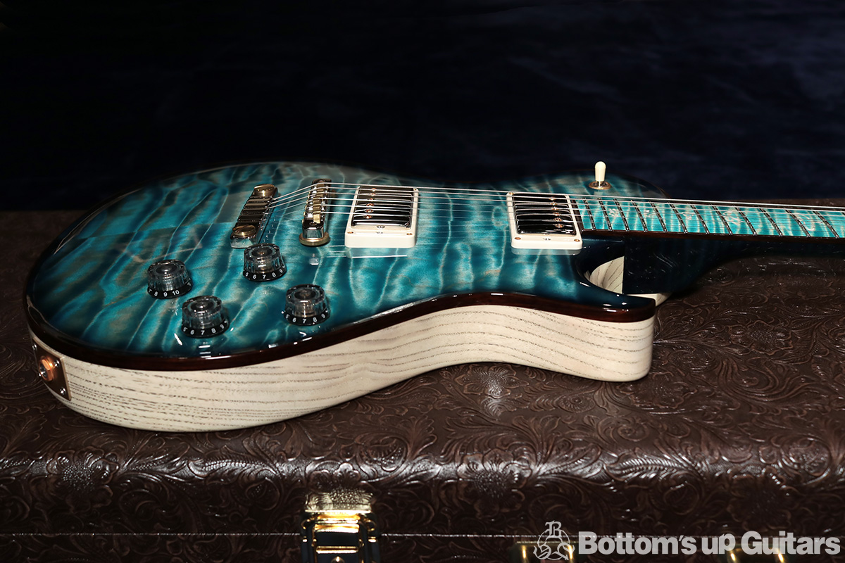 PRS PS76xx Singlecut McCarty 594 - Faded Turquoise Smoked Burst - プライベートストック マッカーティ594 シングルカット