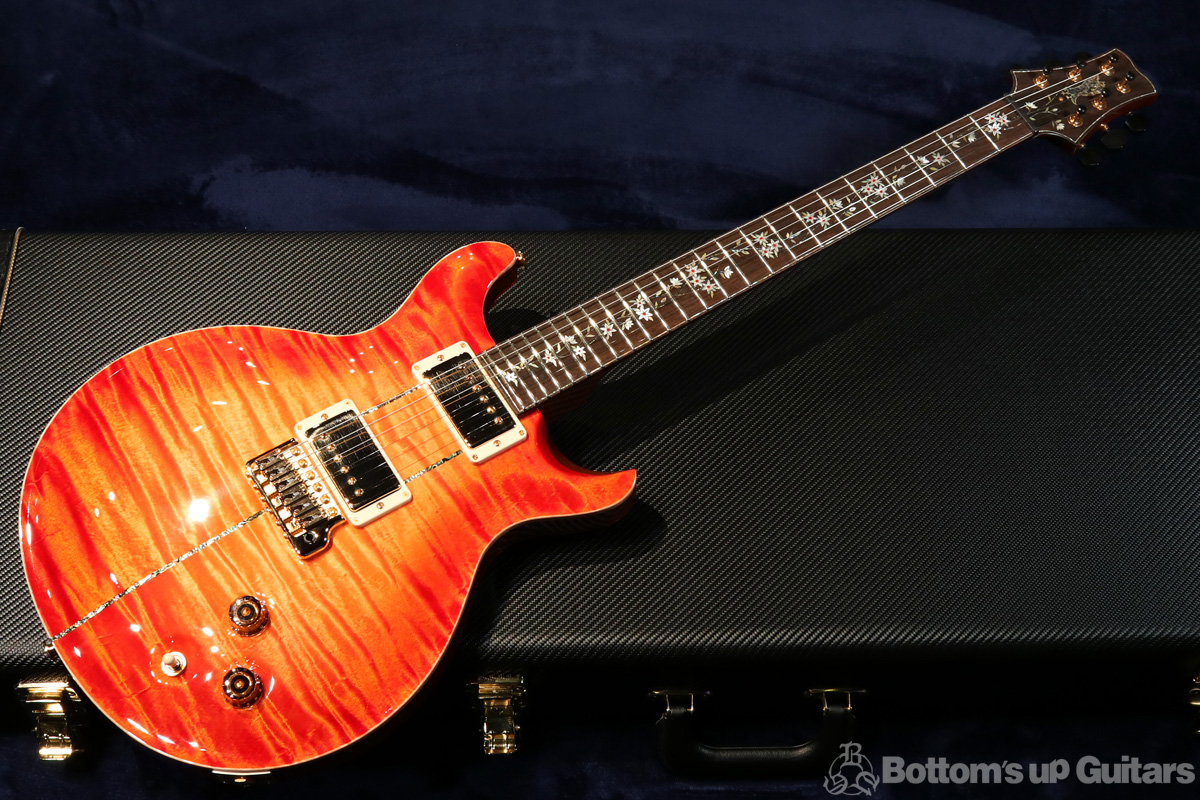 PRS PS#8466 B.U.G.15th Anniversary Limited Edition Santana II Modern Tree of Life - Santana Orange Glow - プライベートストック  ハカランダ Brazilian Rosewood  ツリー・オブ・ライフ サンタナ Signature シグネチャー