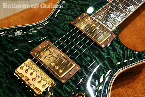 PRS Private Stock 10th Anniversary SCX Brazilian Rosewood Neck - Forest Green -