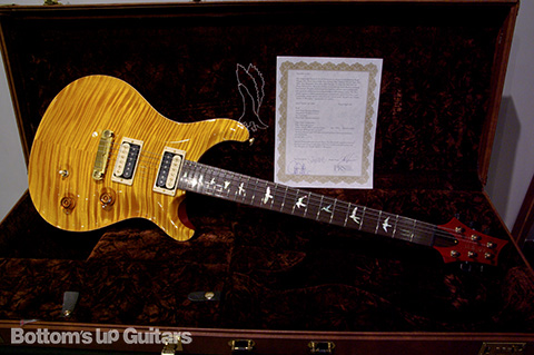 PRS Private Stock Custom 24 - Vintage Yellow - Gold MoP on BZF -