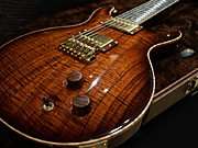 PS#24xx Santana II Koa Top Black Rosewood Neck - Vintage Natural Smokeburst -