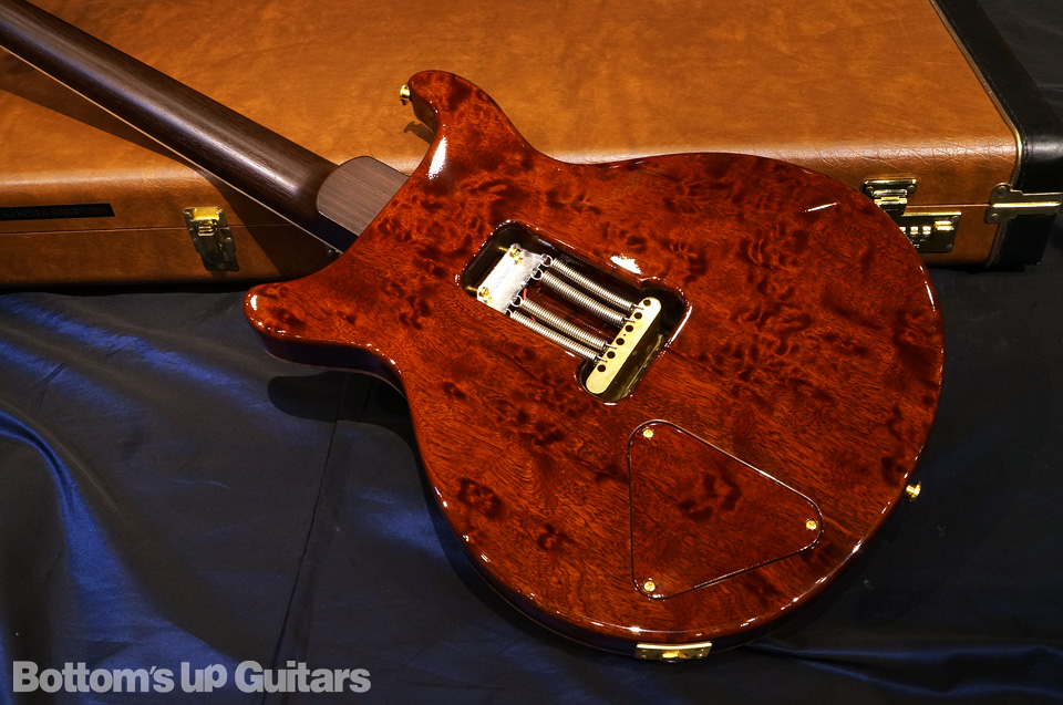 PRS Private Stock Santana II Koa Top Black Rosewood Neck - Vintage Natural Smokeburst -