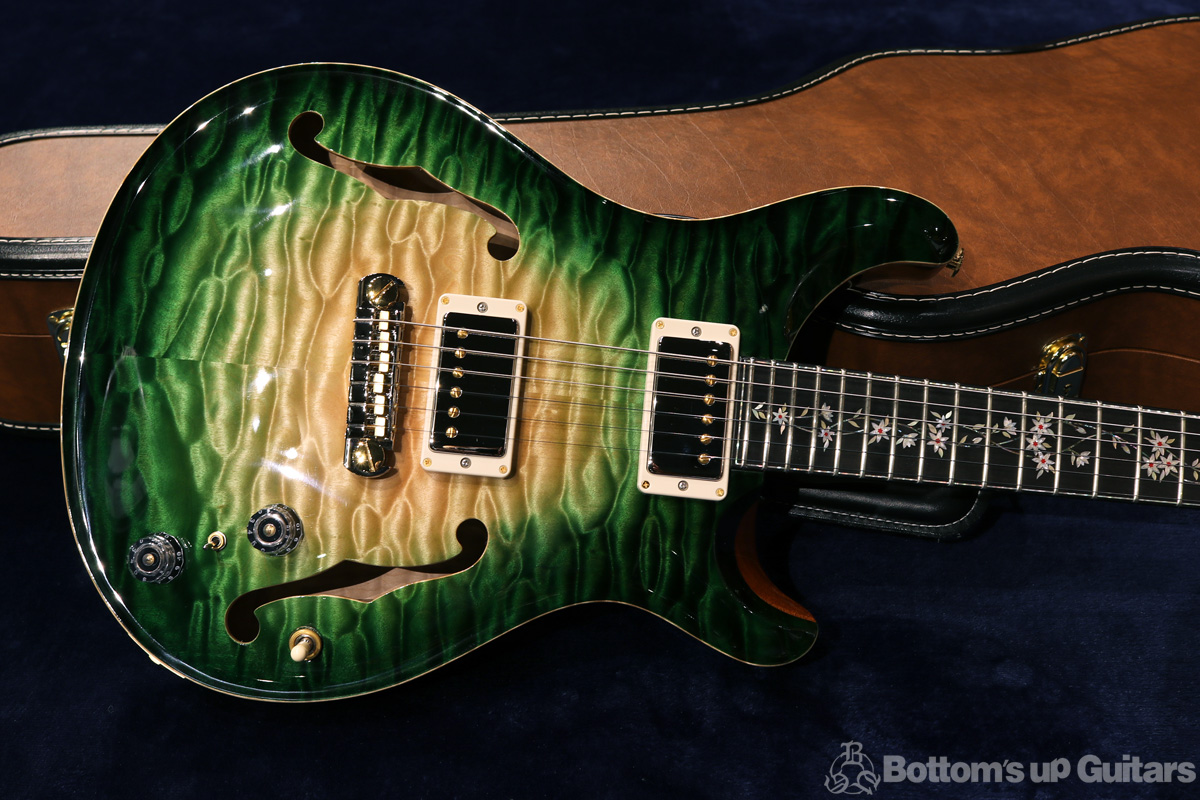 Paul Reed Smith(PRS) {BUG} PS#8465 B.U.G.15th Anniversary Limited Edition Hollowbody II Modern Tree of Life Vanda Glow プライベートストック ローズネック ツリー・オブ・ライフ ホロウボディ