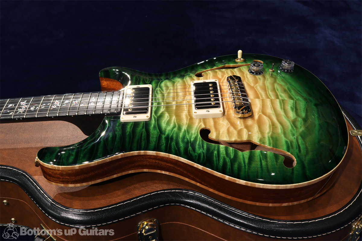 Paul Reed Smith(PRS) {BUG} PS#8465 B.U.G.15th Anniversary Limited Edition Hollowbody II Modern Tree of Life Vanda Glow プライベートストック ローズネック ツリー・オブ・ライフ ホロウボディ