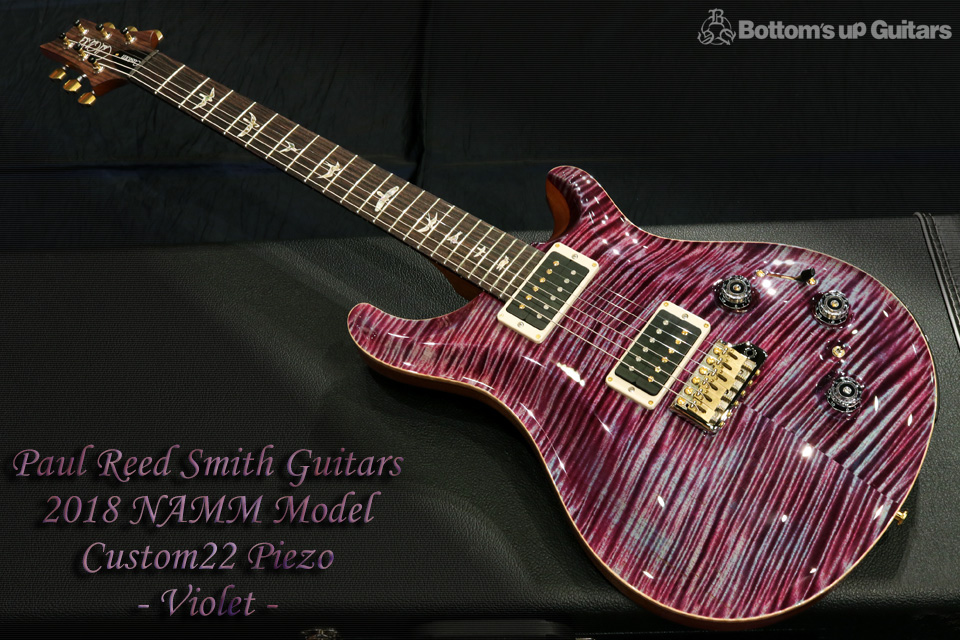 PRS Paul Reed Smith Custom22 Piezo 10top - Violet - [NAMM2018 展示