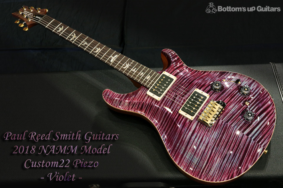 PRS Paul Reed Smith Custom22 Piezo 10top Violet NAMM2018 展示品 PRS特別商談会選定品 