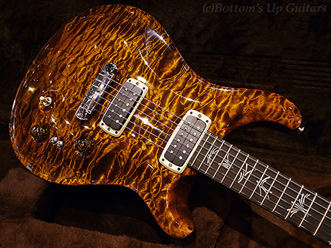 PRS 2014 Paul's Guitar Dirty Artist Grade Quilt / Bazilian Rosewood Fingerboard -Black Gold-