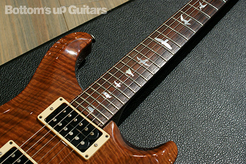 PRS '92 Custom 24 Walnut Top - Natural - スーパーレア！ 1992年のWhite Mother of Pearl Bird inlayのフィンガーボードにウォルナットTOPのカスタム24!!