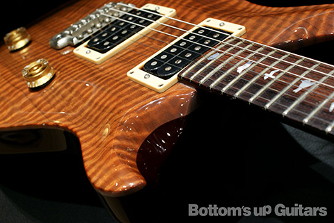 PRS '92 Custom 24 Walnut Top - Natural - スーパーレア！ 1992年のWhite Mother of Pearl Bird inlayのフィンガーボードにウォルナットTOPのカスタム24!!