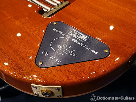 PRS 2004 Santana Brazilian #85 QuiltTop -Orange-