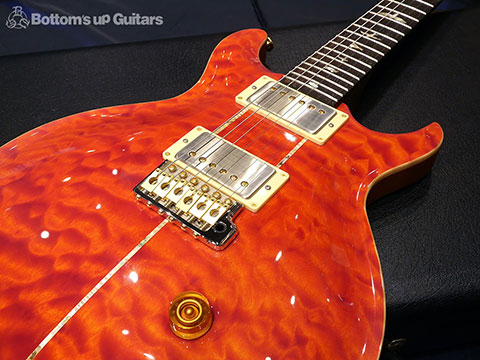 PRS 2004 Santana Brazilian #85 QuiltTop -Orange-