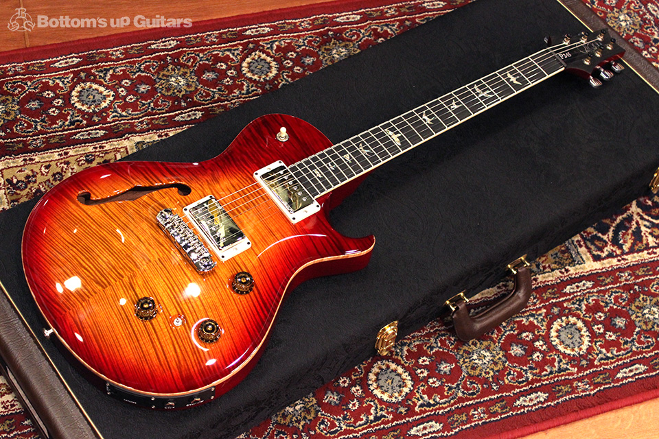 PRS P245 SemiHollow Artist Package 2016 NAMM MODEL Dark Cherry Sunburst Piezo DCS Champion Sample Limited 限定 