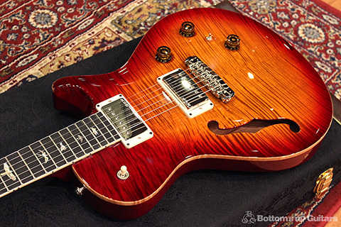 PRS P245 SemiHollow Artist Package 2016 NAMM MODEL Dark Cherry Sunburst Piezo DCS Champion Sample Limited 限定